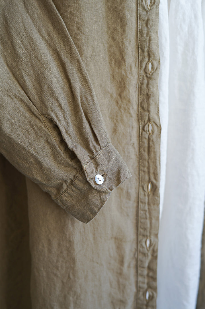 Metta - Ophelia Shirt Dress - Light Linen