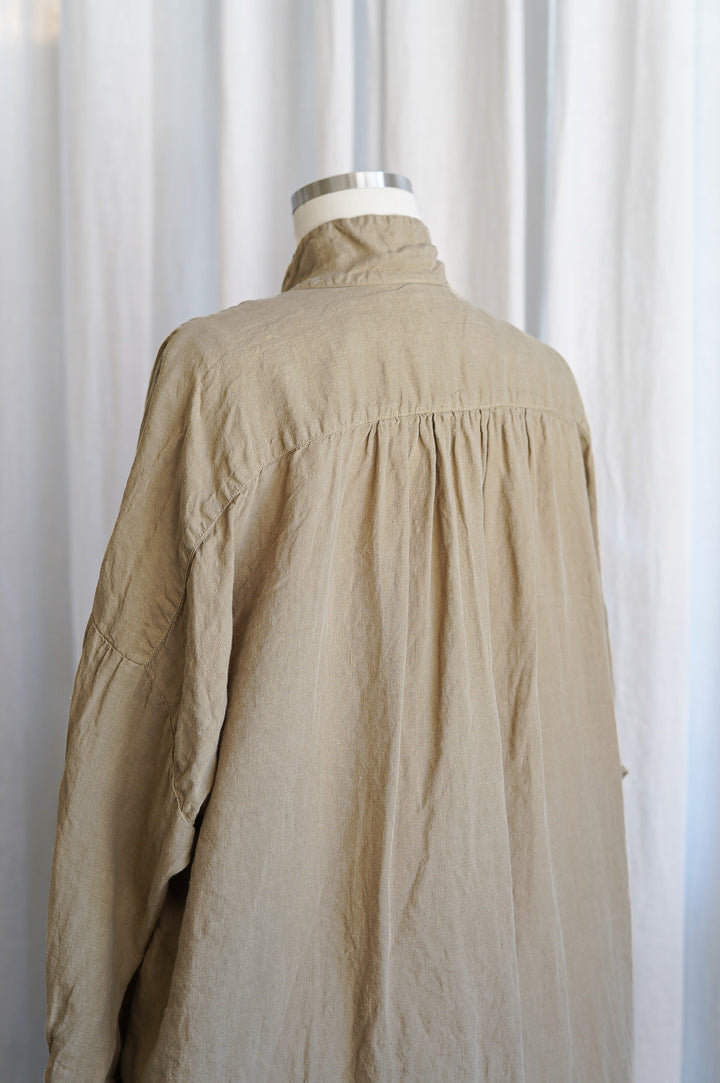 Metta - Ophelia Shirt Dress - Light Linen