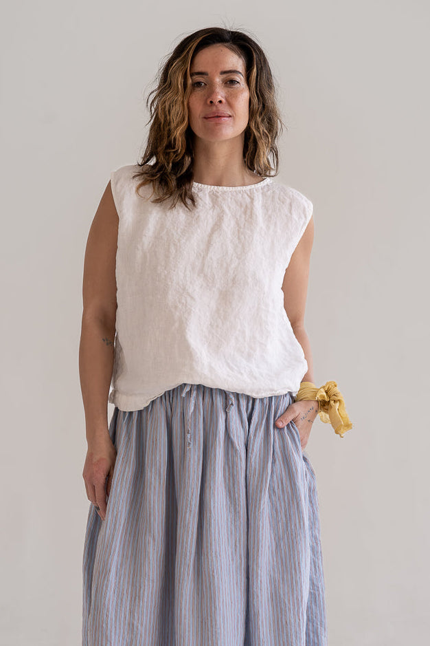 Metta - Anna Top - Light Linen