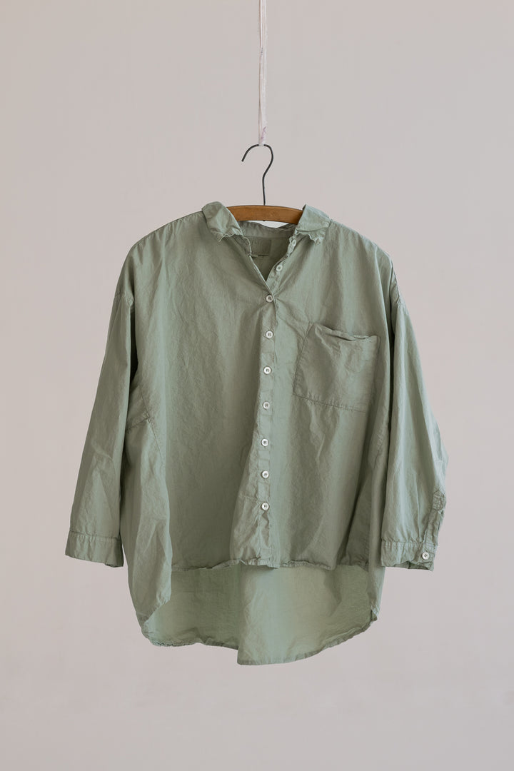 Metta - Indra Boxy Shirt - Fine Cotton Poplin