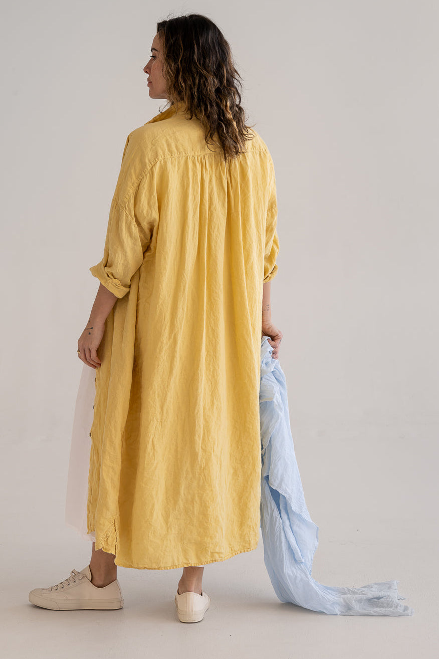 Metta - Ophelia Shirt Dress - Light Linen