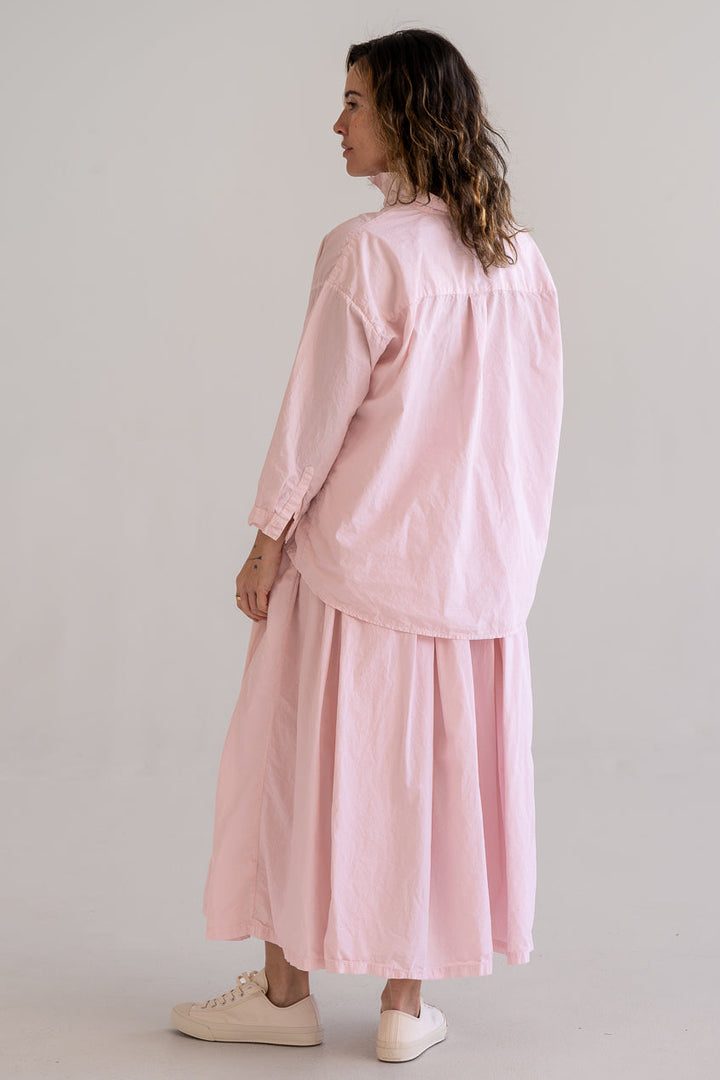 Metta - Indra Boxy Shirt - Fine Cotton Poplin