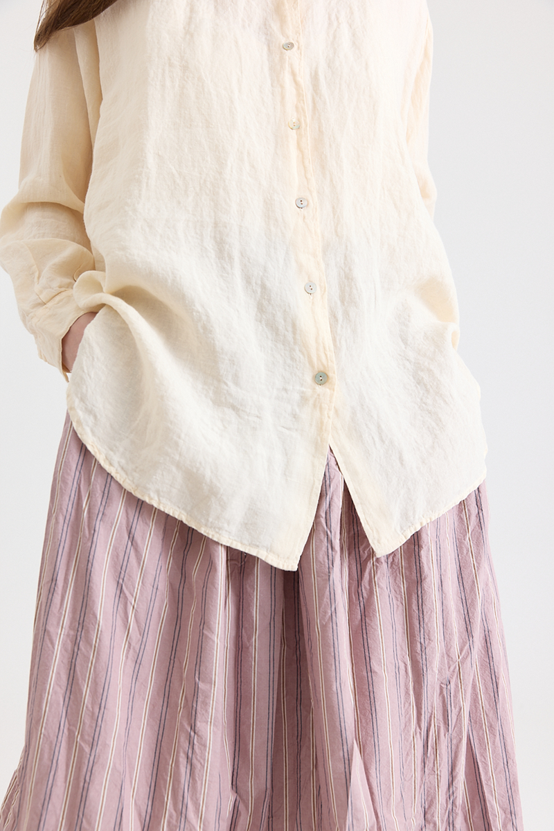 Metta - Man Shirt - Light Weight Linen