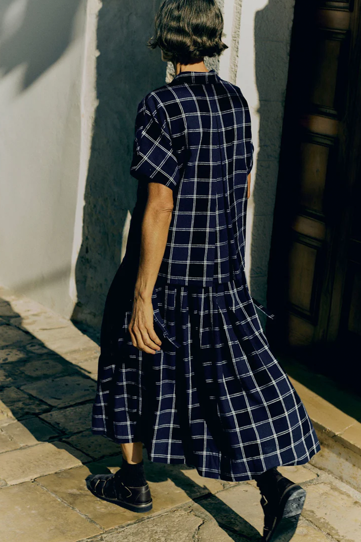Toast - Market Check Cotton Linen Shirt