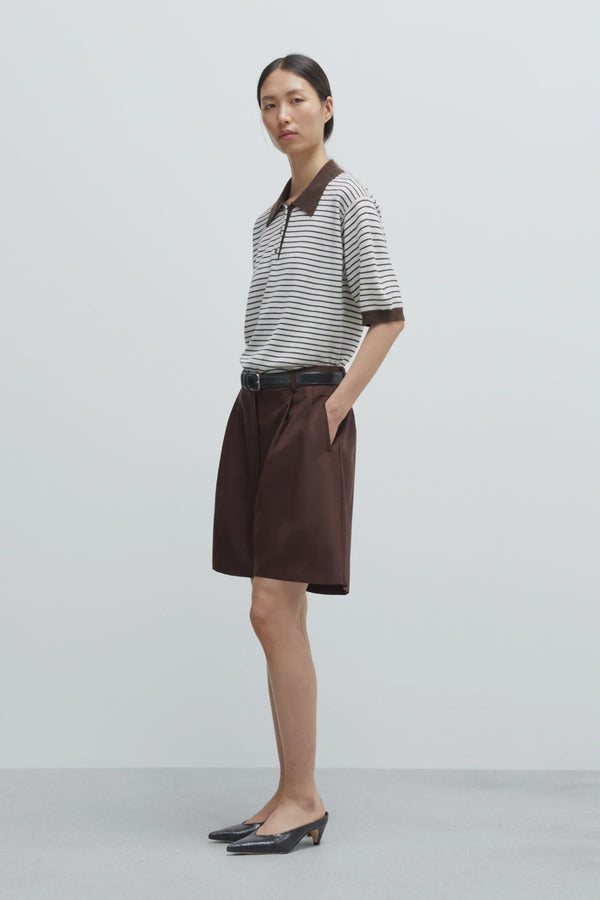 Cordera - Merino Wool Striped Polo