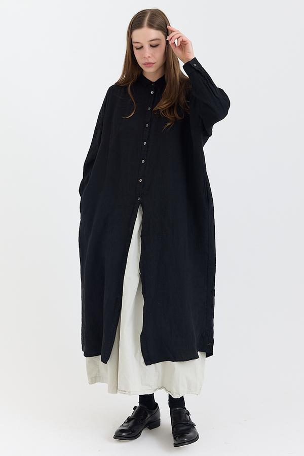 Metta - Ophelia Shirt Dress - Light Linen
