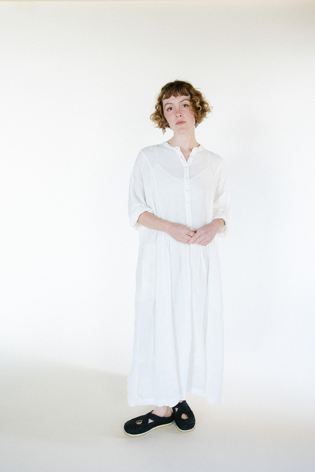 Metta - Faye Dress - Lightweight Linen