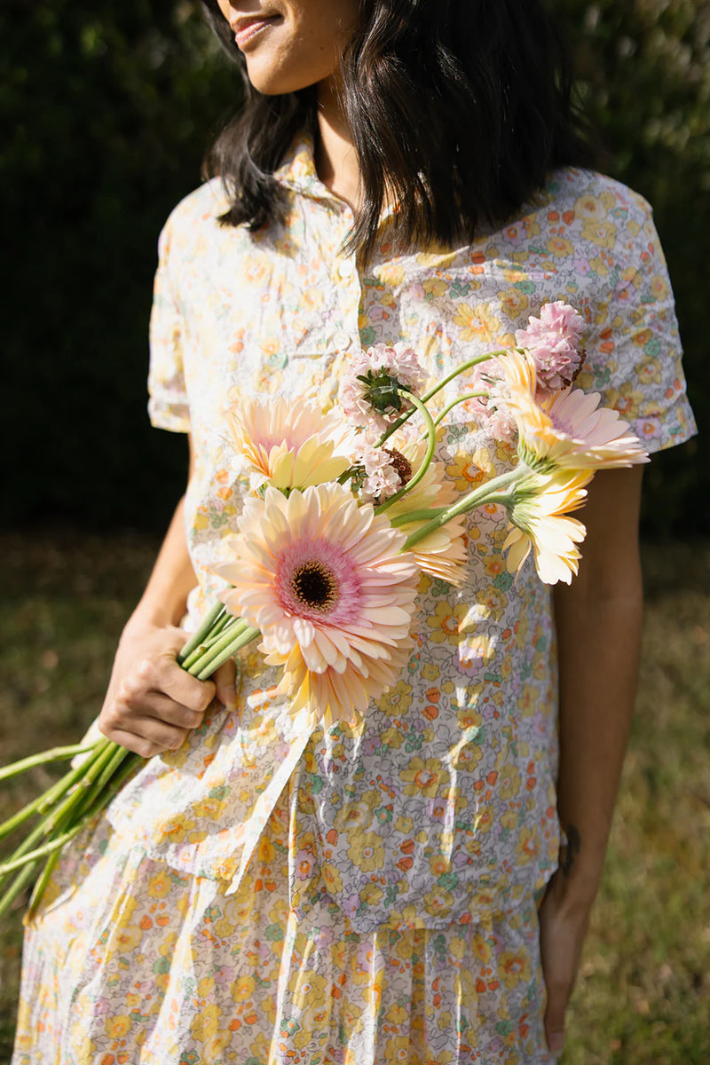 Metta - Cliff Shirt - Liberty Of London Tana Lawn Cotton