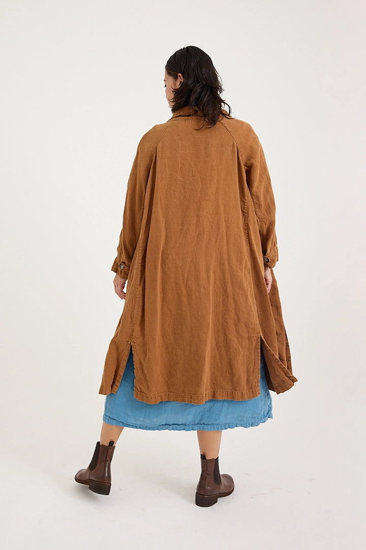 Metta - 1915 Unisex Duster Jacket - Thick Linen