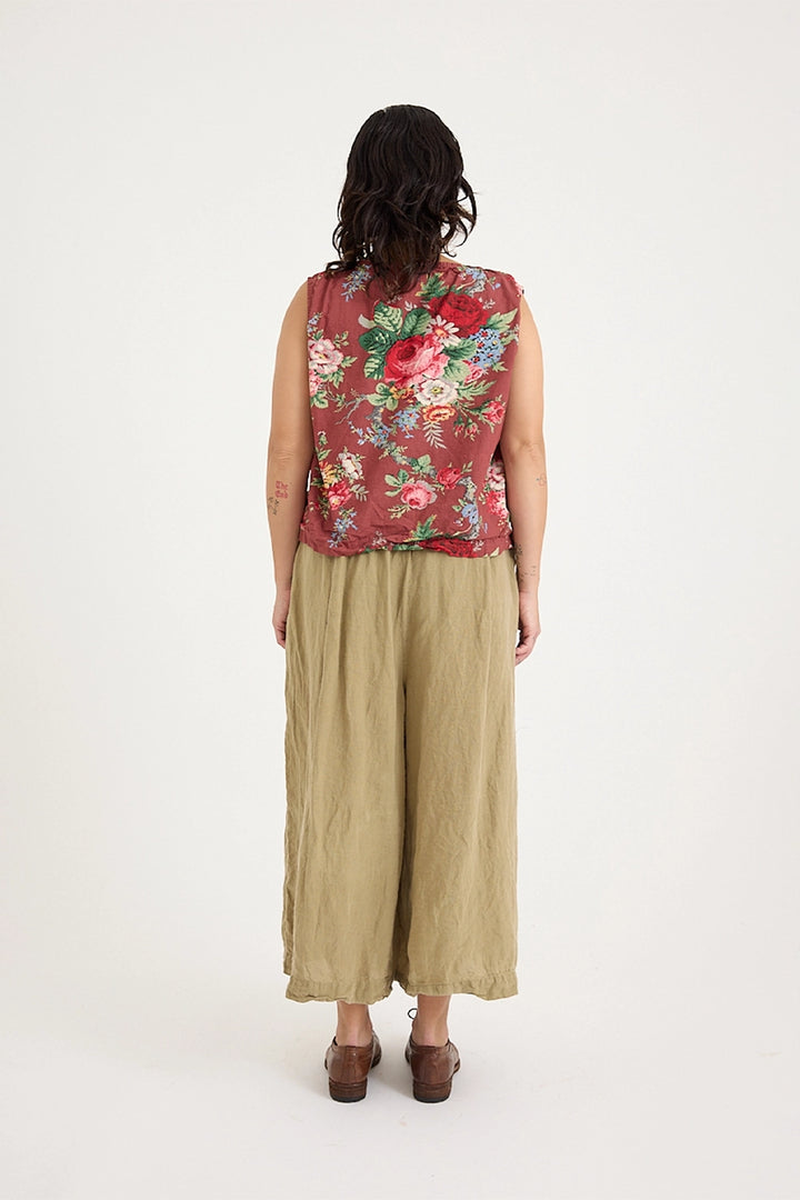 Metta - Anna Top - Sunset Garden Chintz