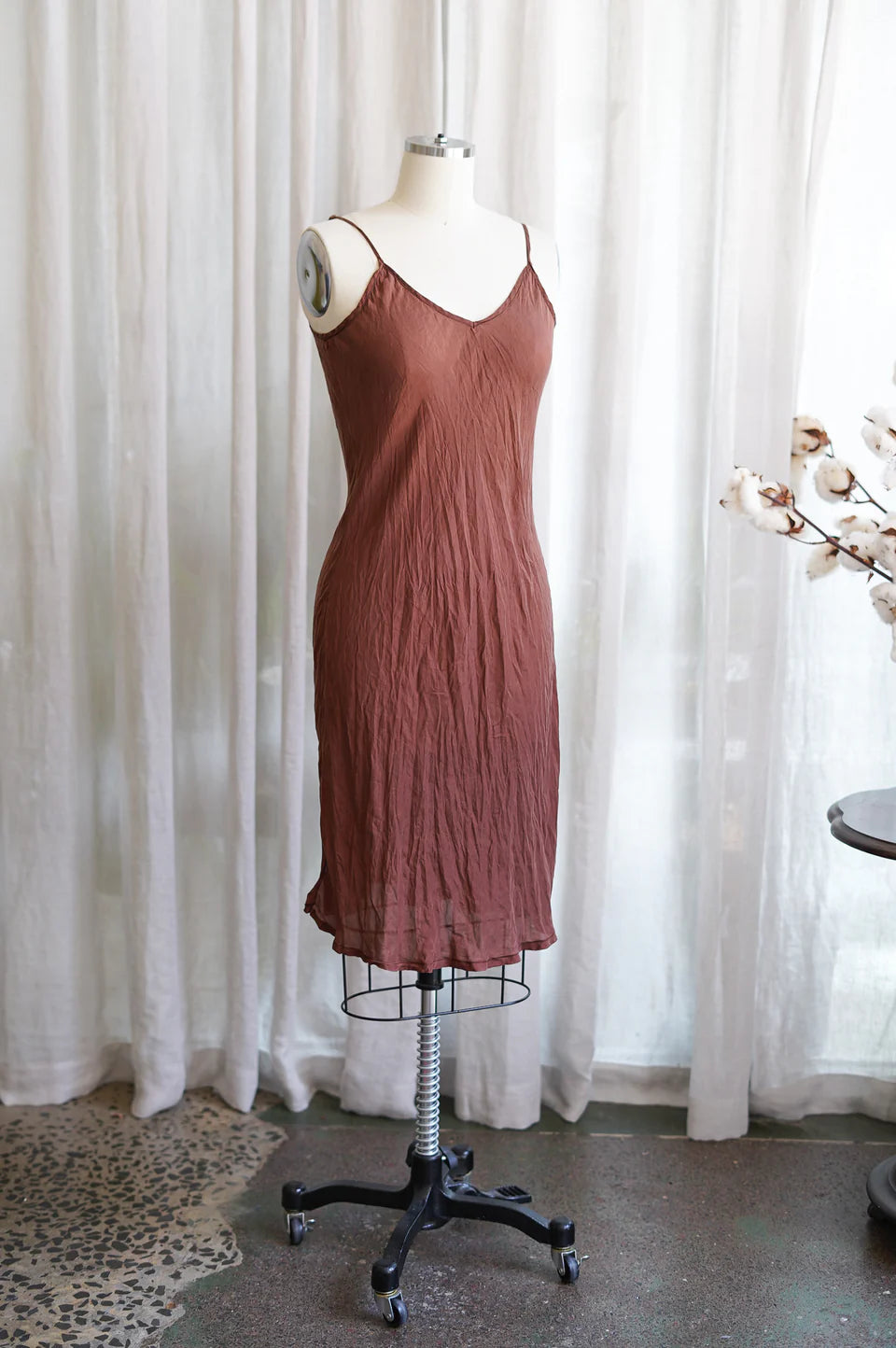 Metta - Camille Slip - Hand loomed Silk