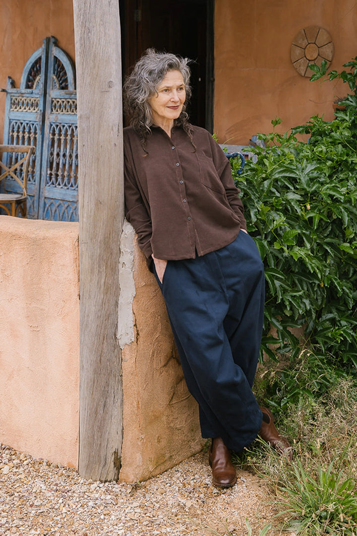 Metta - Cropped Indra Overshirt - Corduroy