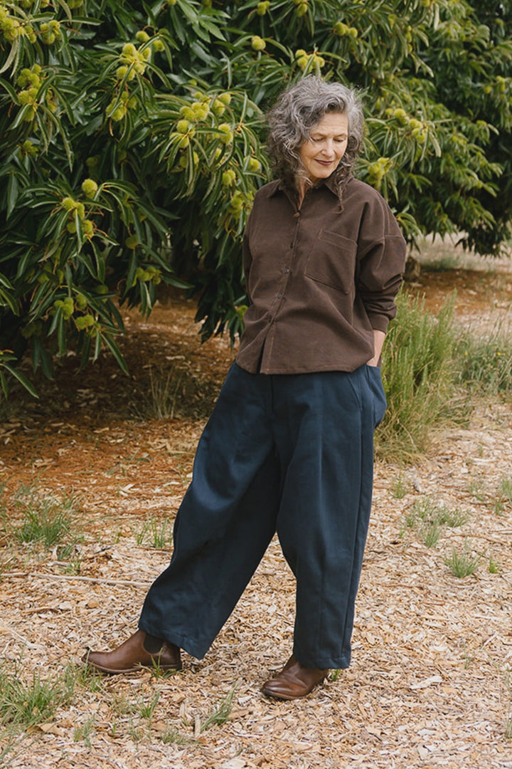 Metta - Cropped Indra Overshirt - Corduroy