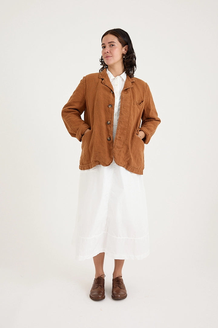 Metta - Dominique Blazer - Mid Weight Linen