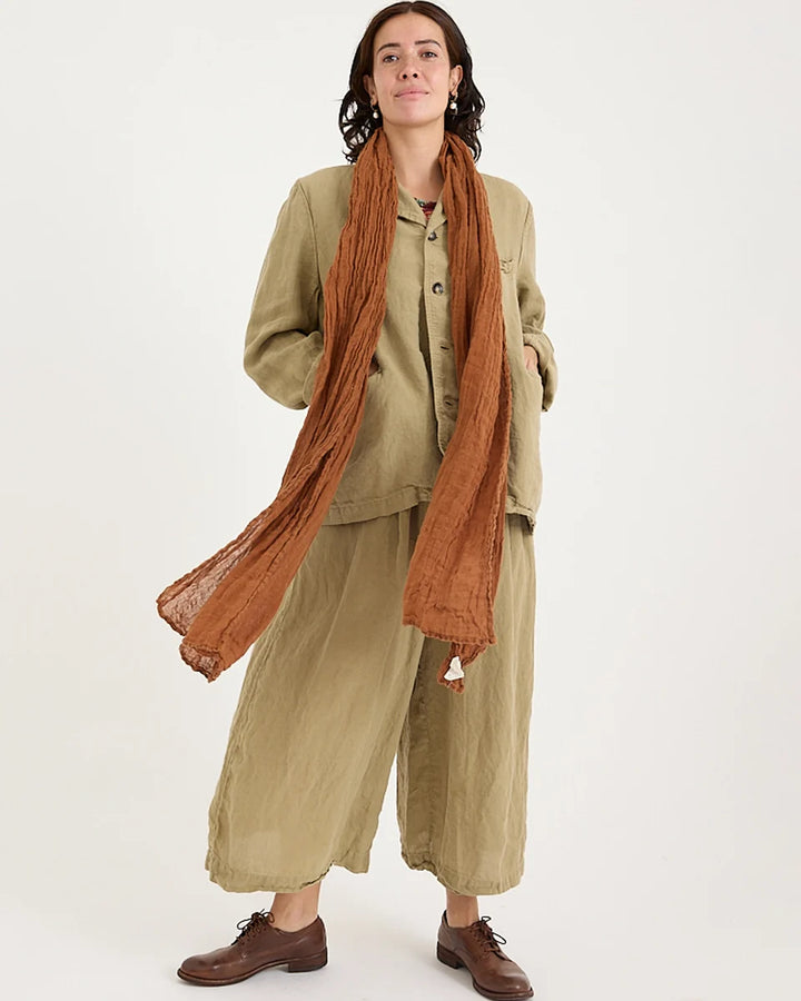 Metta - Hosta Wide Leg Pant - Light Linen