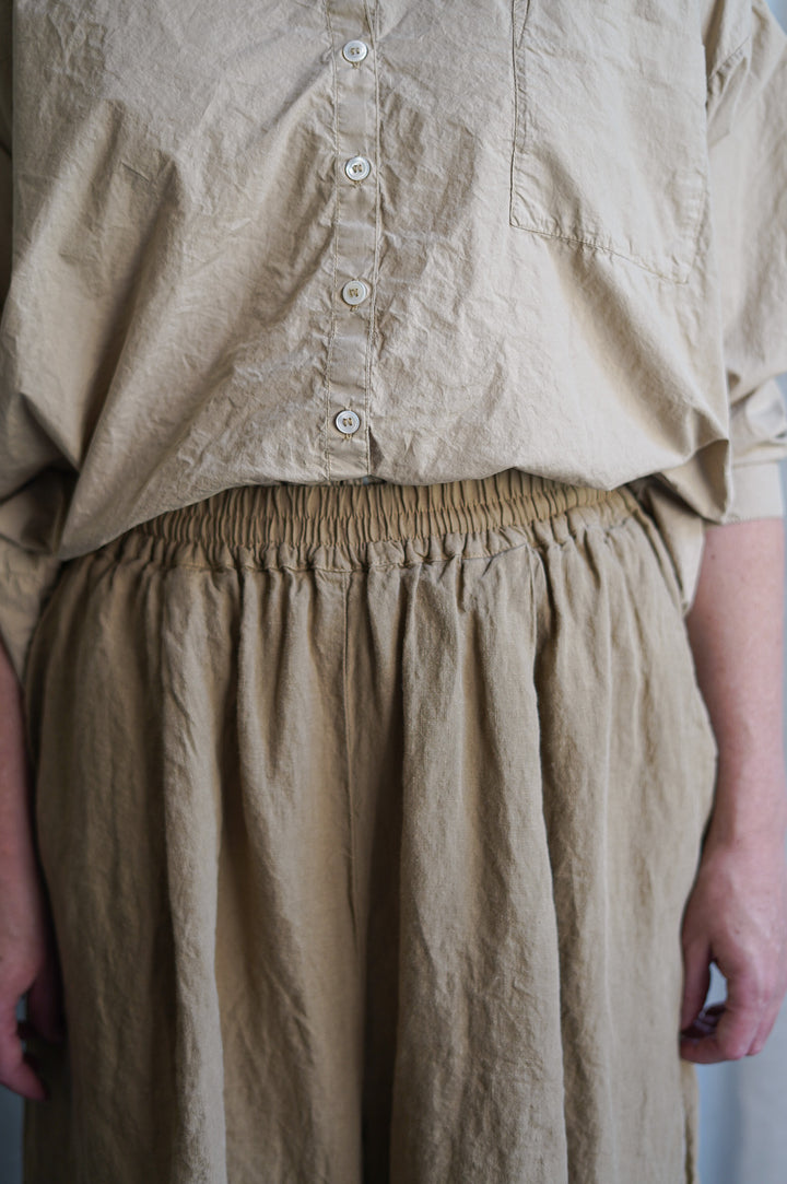 Metta - Indra Boxy Shirt - Fine Cotton Poplin