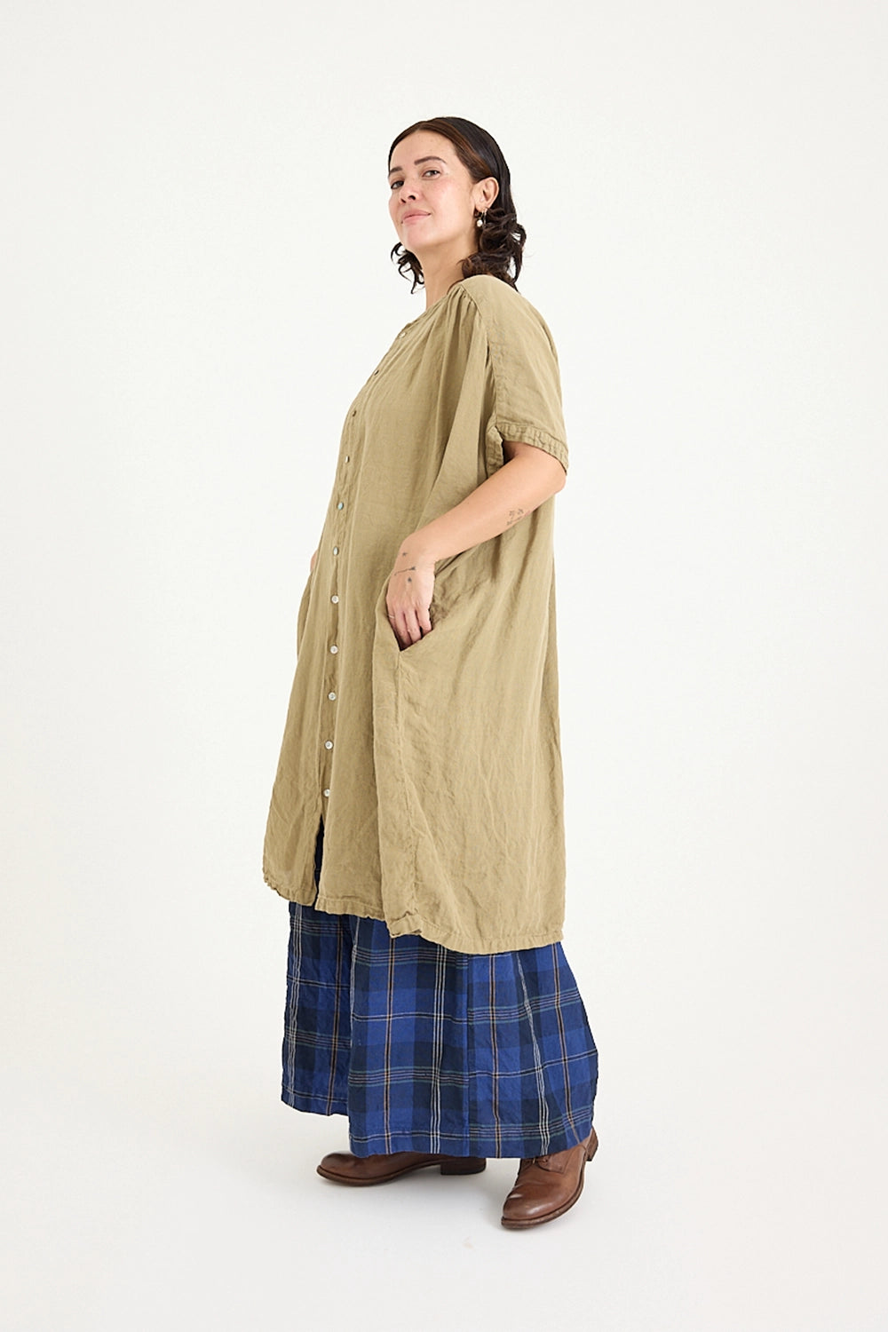 Metta - Kaia Dress - Lightweight Linen