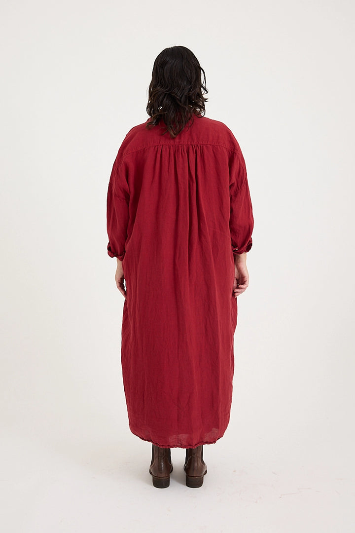 Metta - Ophelia Shirt Dress - Light Linen