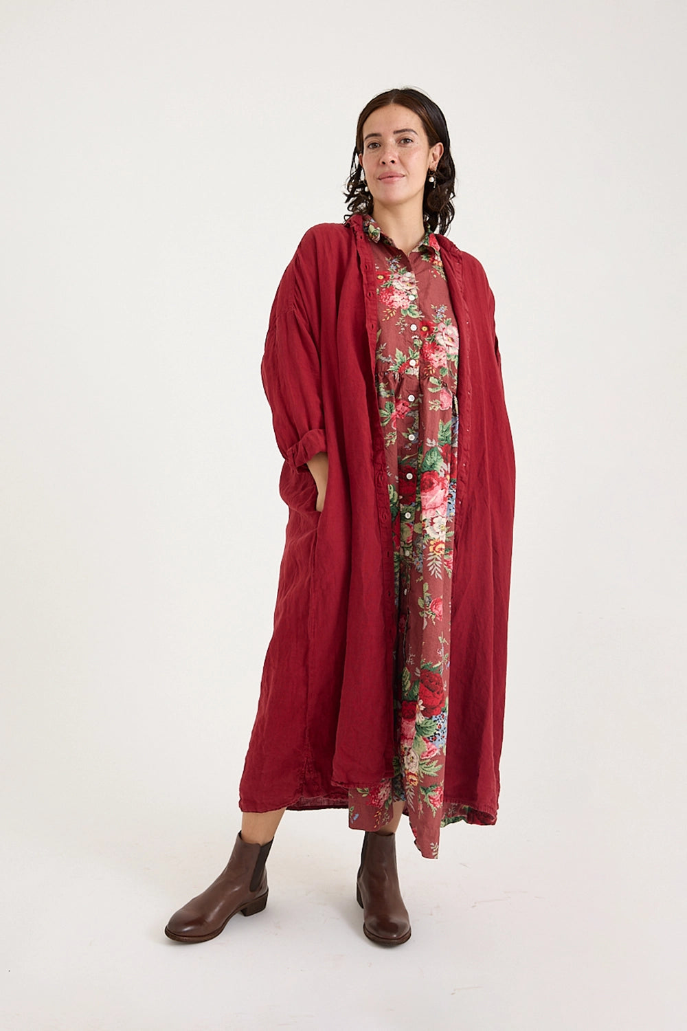 Metta - Ophelia Shirt Dress - Light Linen