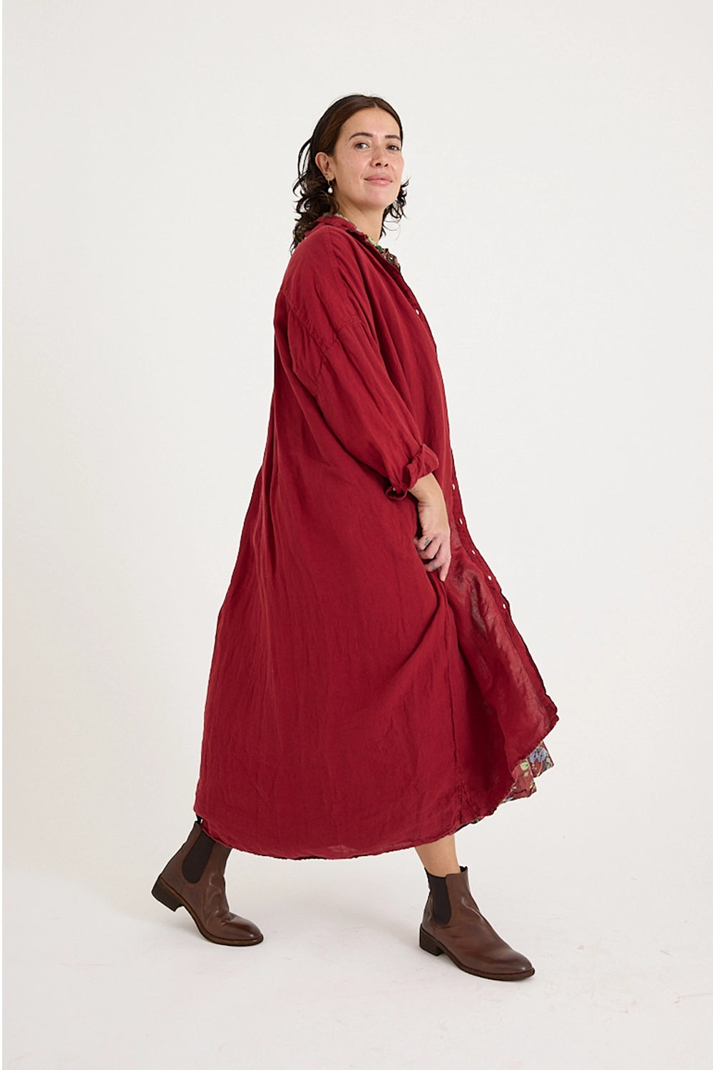 Metta - Ophelia Shirt Dress - Light Linen