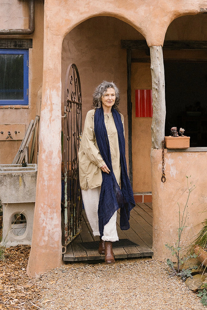 Metta - Classic Scarf - Soft Linen Gauze