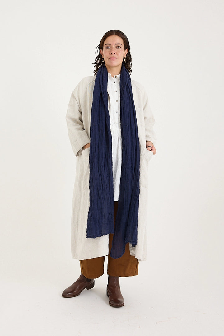 Metta - Classic Scarf - Soft Linen Gauze