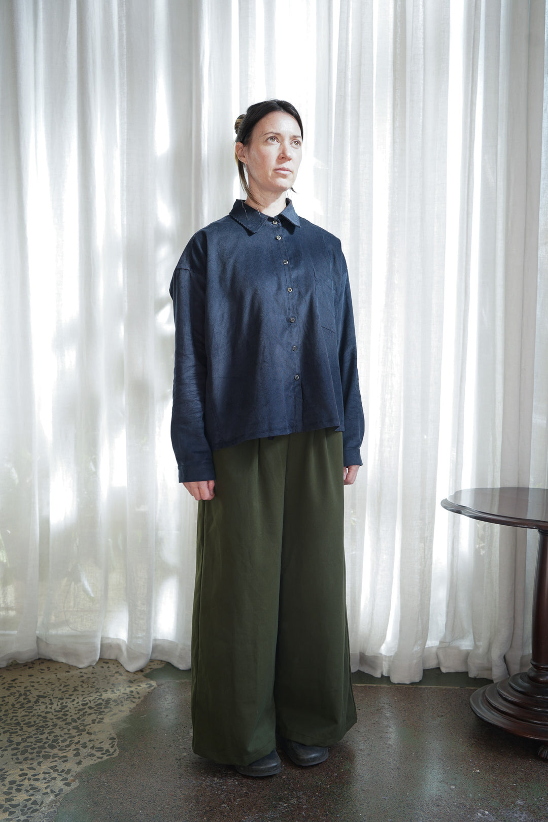Metta - Cropped Indra Overshirt - Corduroy