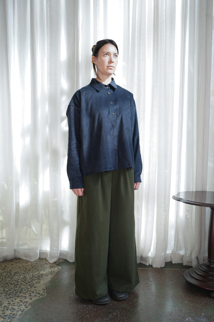 Metta - Cropped Indra Overshirt - Corduroy