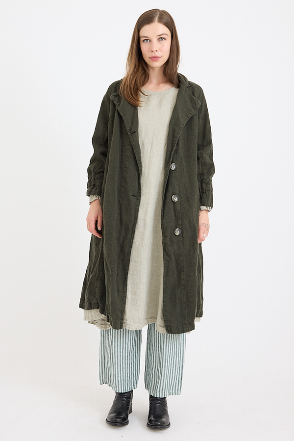 Metta - 1915 Unisex Duster Jacket - Thick Linen