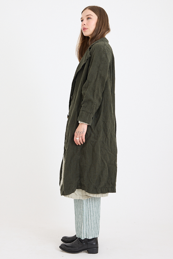 Metta - 1915 Unisex Duster Jacket - Thick Linen