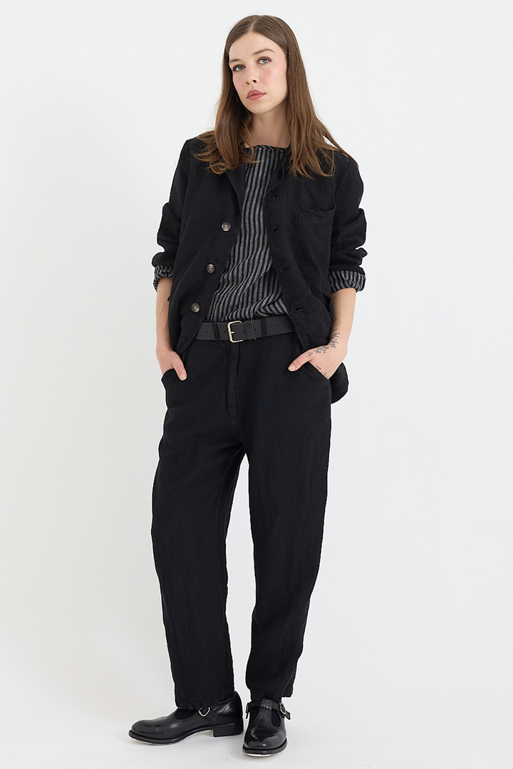 Metta - Dominique Blazer - Mid Weight Linen