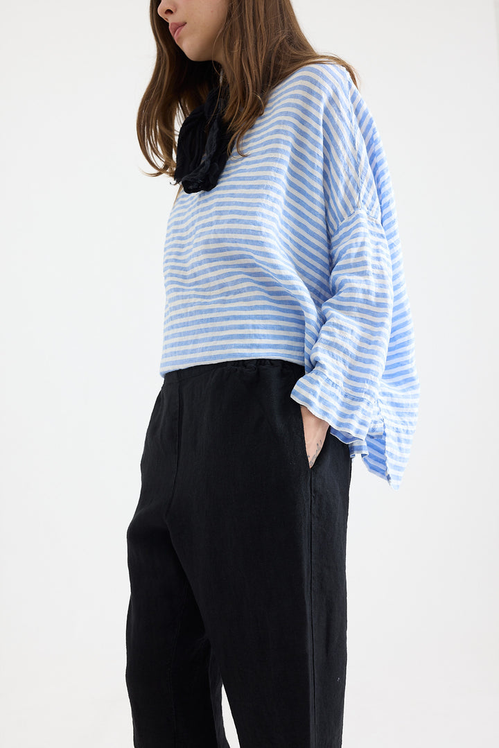 Metta - Lexi Straight Leg Pant - Mid Weight Linen