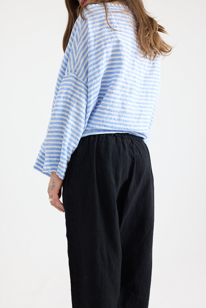 Metta - Lexi Straight Leg Pant - Mid Weight Linen
