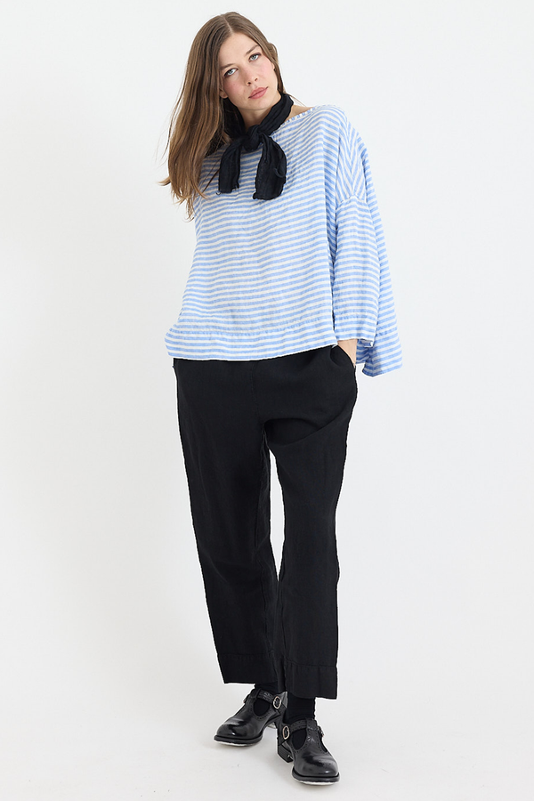 Metta - Lexi Straight Leg Pant - Mid Weight Linen