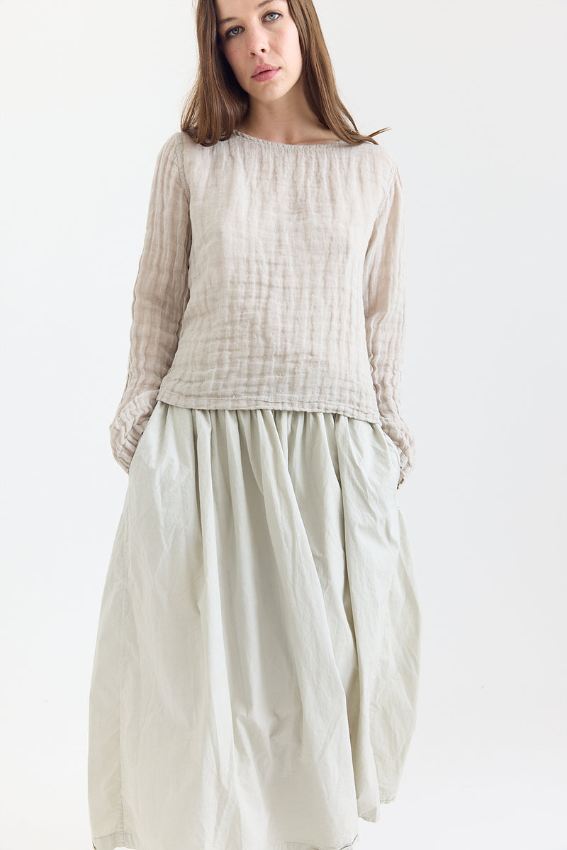 Metta - Lilly Top - Light Linen Gauze