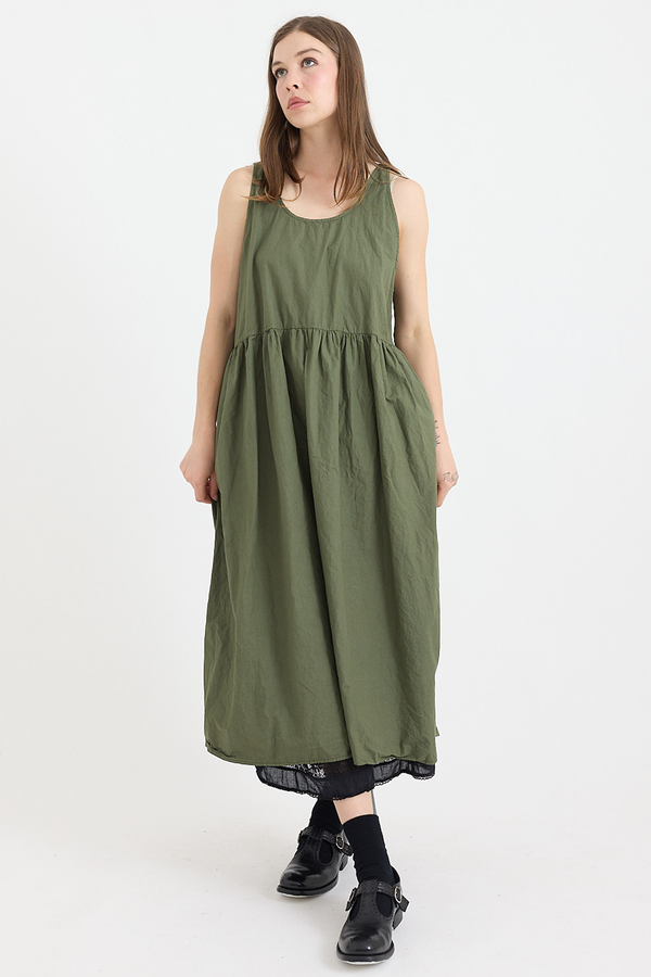 Metta - Long Waterfall Dress - Cotton Poplin