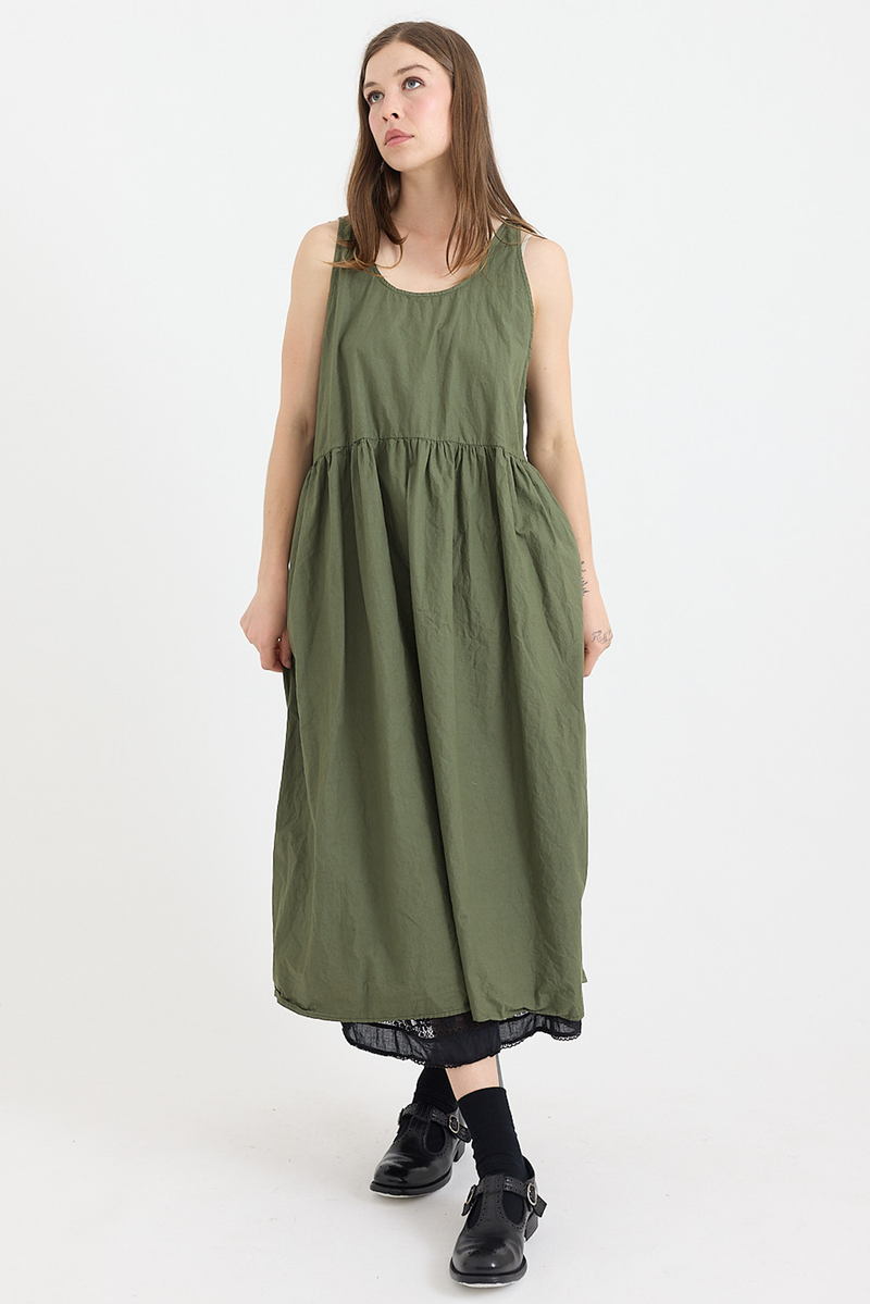 Metta - Long Waterfall Dress - Cotton Poplin