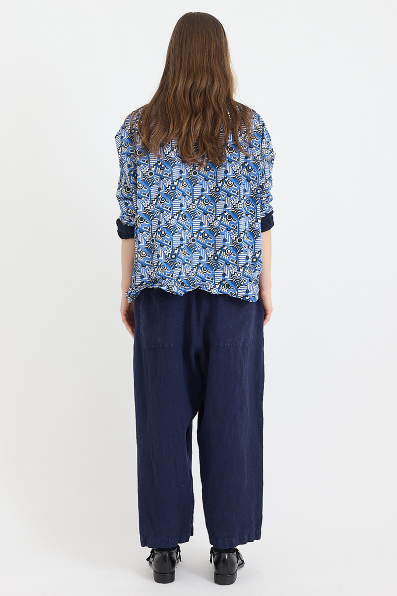 Metta - Yuki Top / Seasonal Liberty Print - OneSize