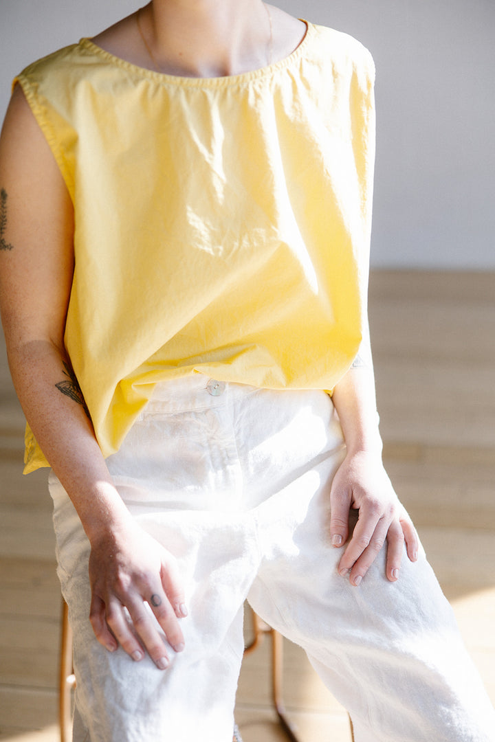 Metta - Anna Top - Cotton Poplin