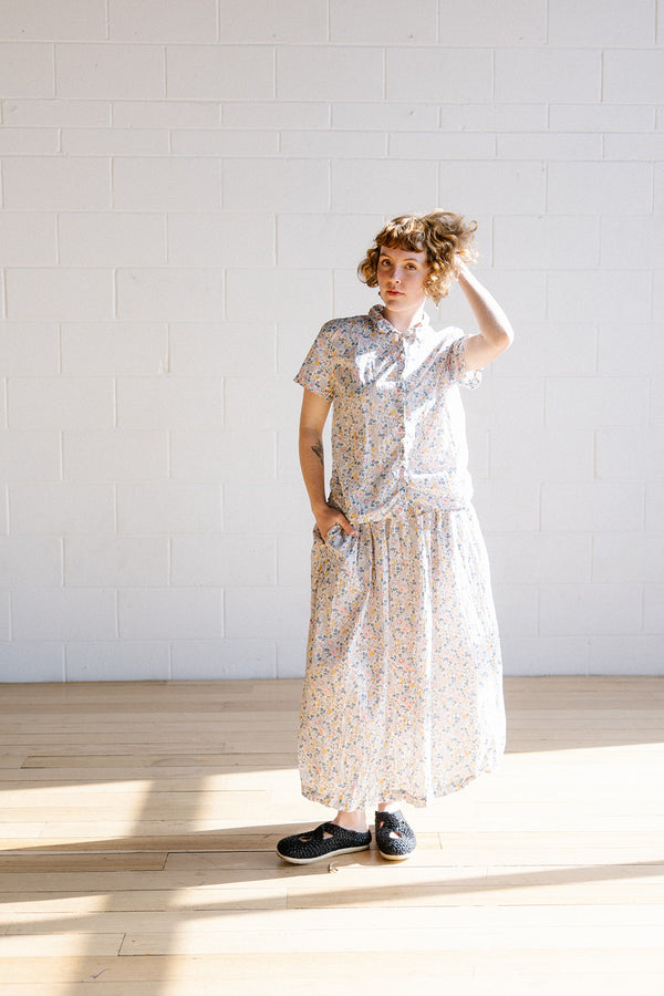 Metta - Cliff Shirt - Liberty Of London Tana Lawn Cotton
