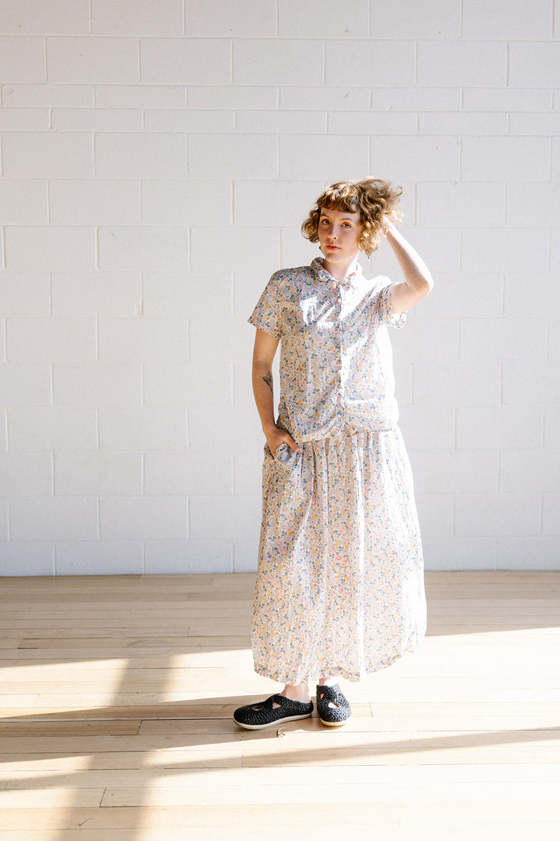 Metta - Cliff Shirt - Liberty Of London Tana Lawn Cotton