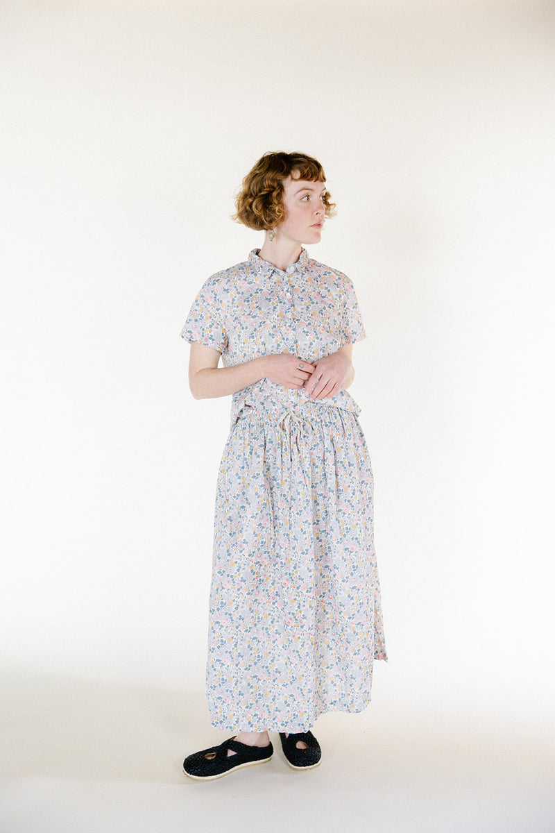 Metta - Cliff Shirt - Liberty Of London Tana Lawn Cotton