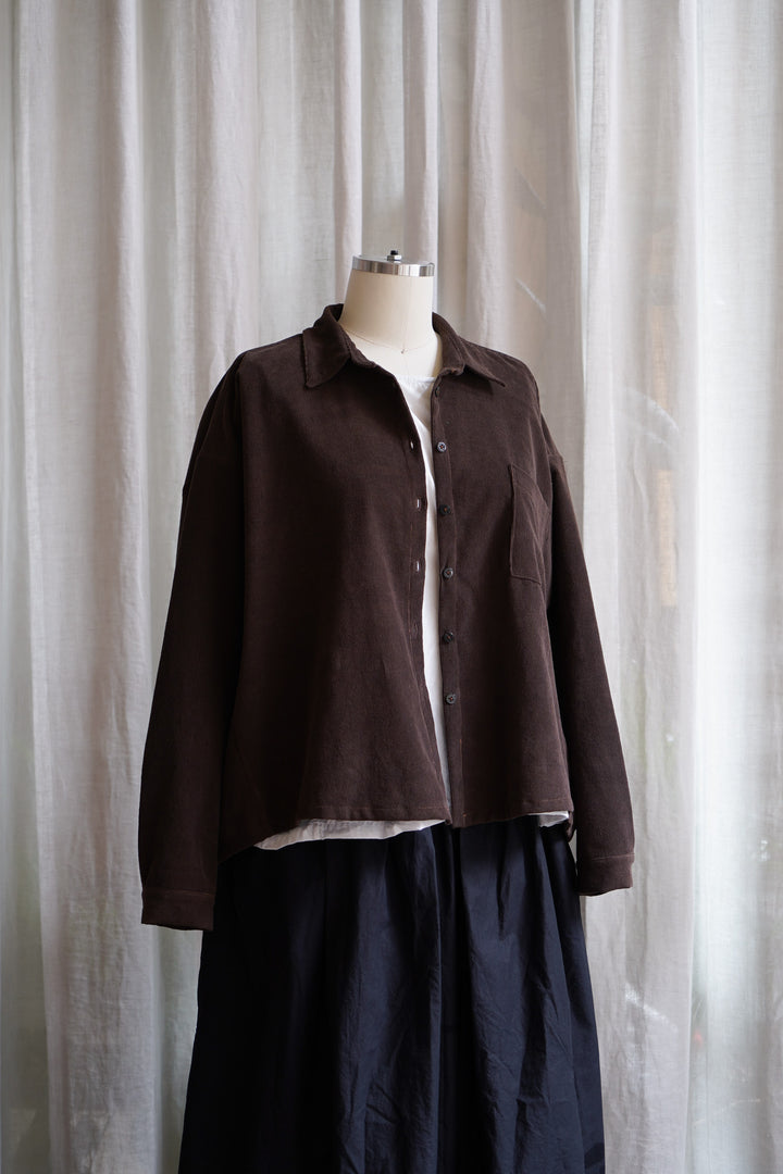 Metta - Cropped Indra Overshirt - Corduroy