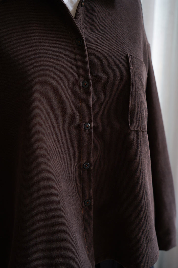 Metta - Cropped Indra Overshirt - Corduroy