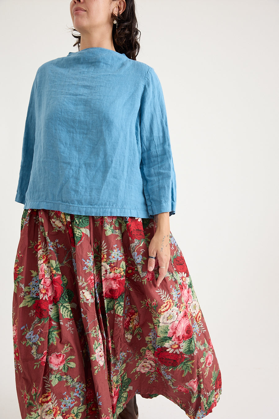 Metta - Ulla Skirt - Sunset Garden Chintz