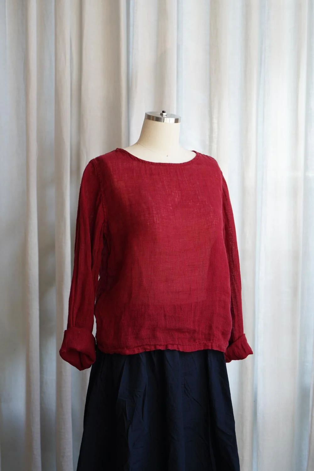 Metta - Lilly Top - Light Linen Gauze