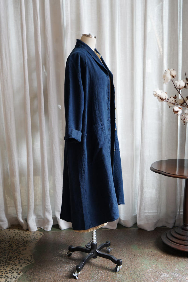 Metta - Linden Coat - Mid Weight Linen