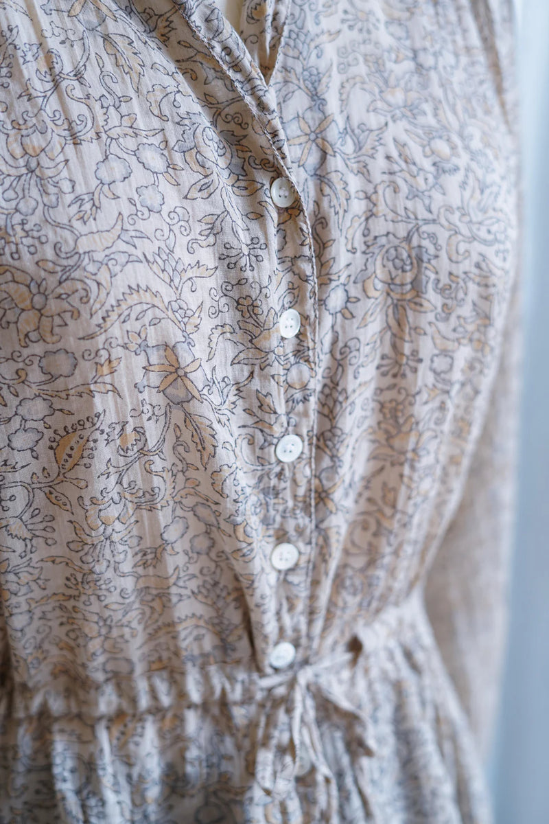 Metta - Pearl Blouse - Ginza Print Cotton Voile