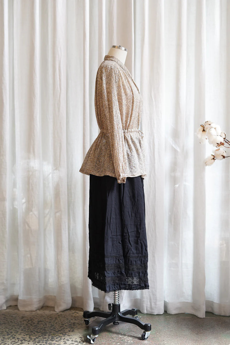 Metta - Pearl Blouse - Ginza Print Cotton Voile