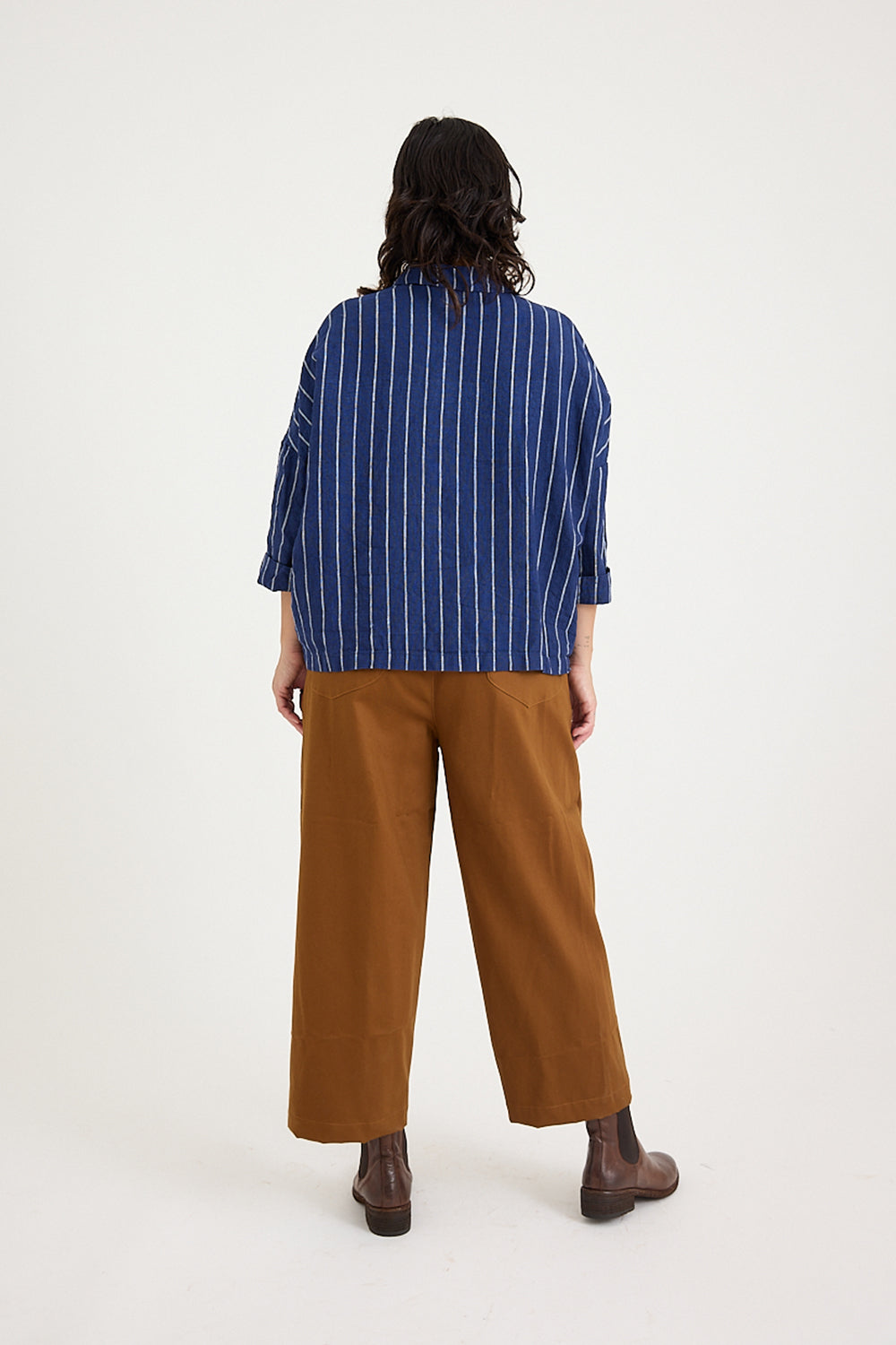 Metta - Stevie Barrel Pant - Heavy Cotton Twill